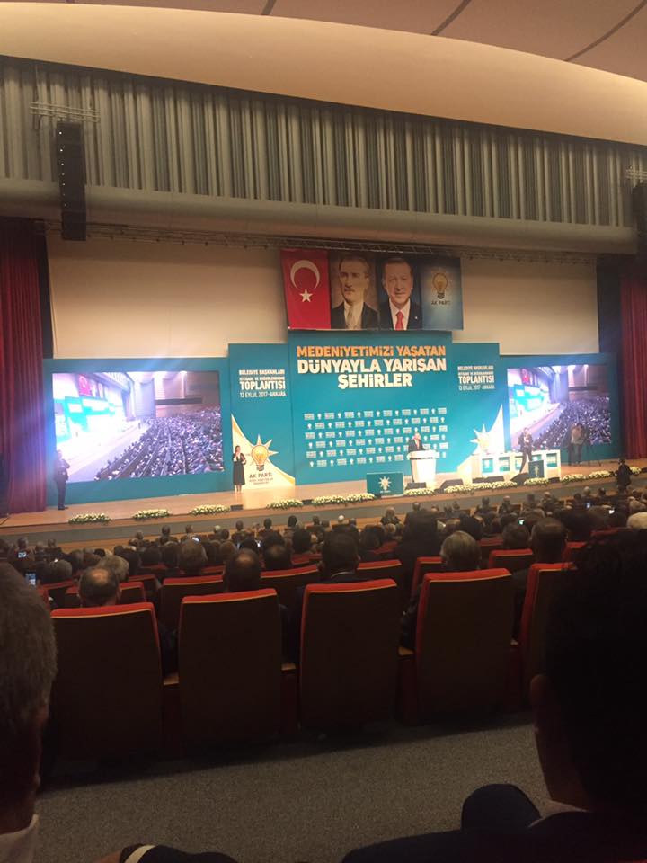 Ankara’da Erdoğan’ı dinledi