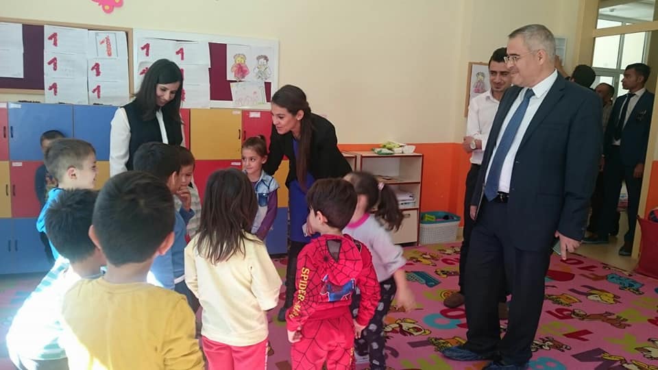 Okulları ziyaret ettiler