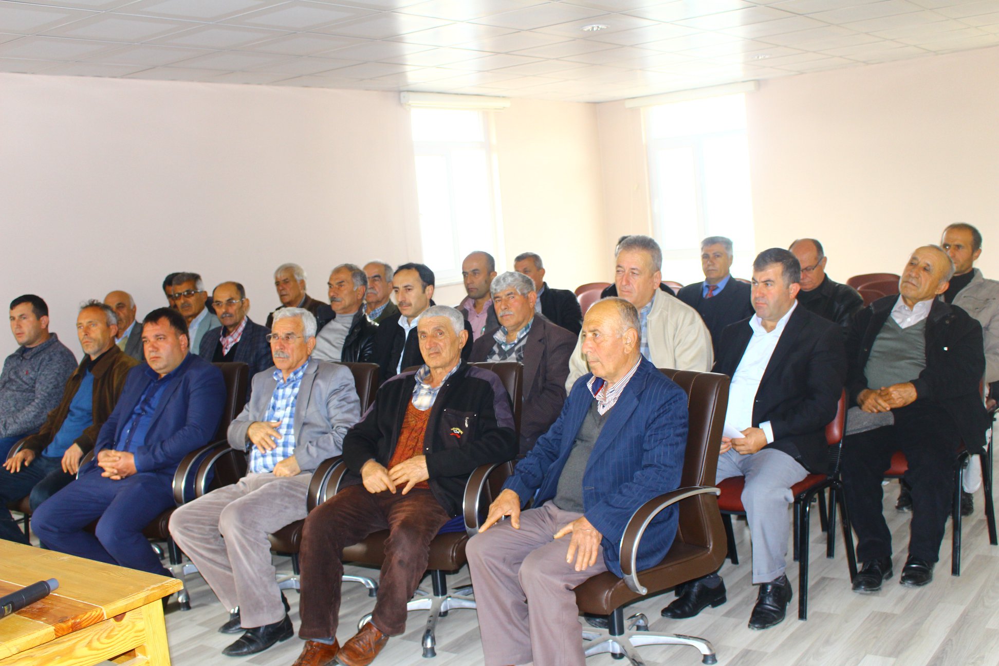 Muhtarlara hizmet brifingi