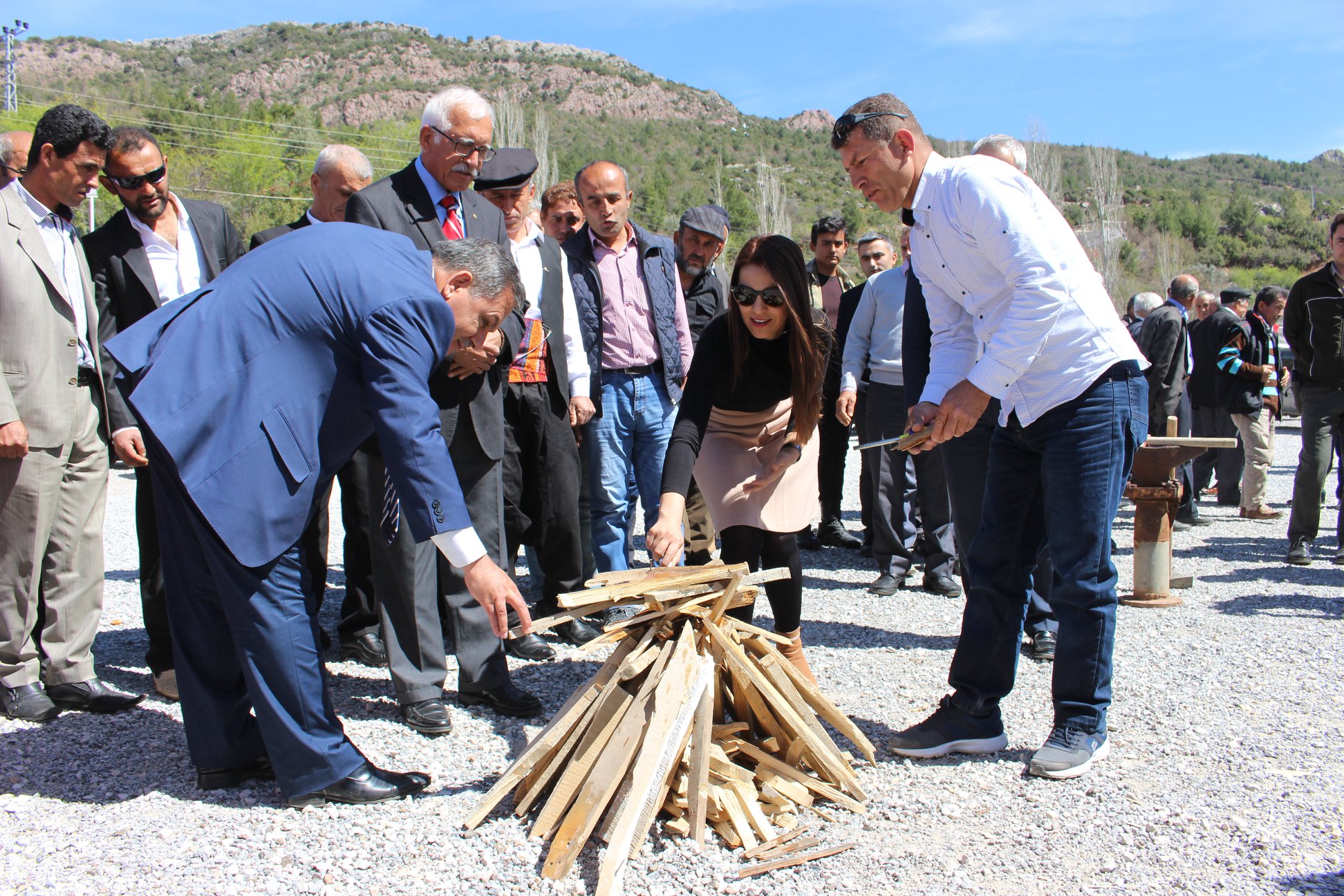 Nevruz ateşi yakıldı