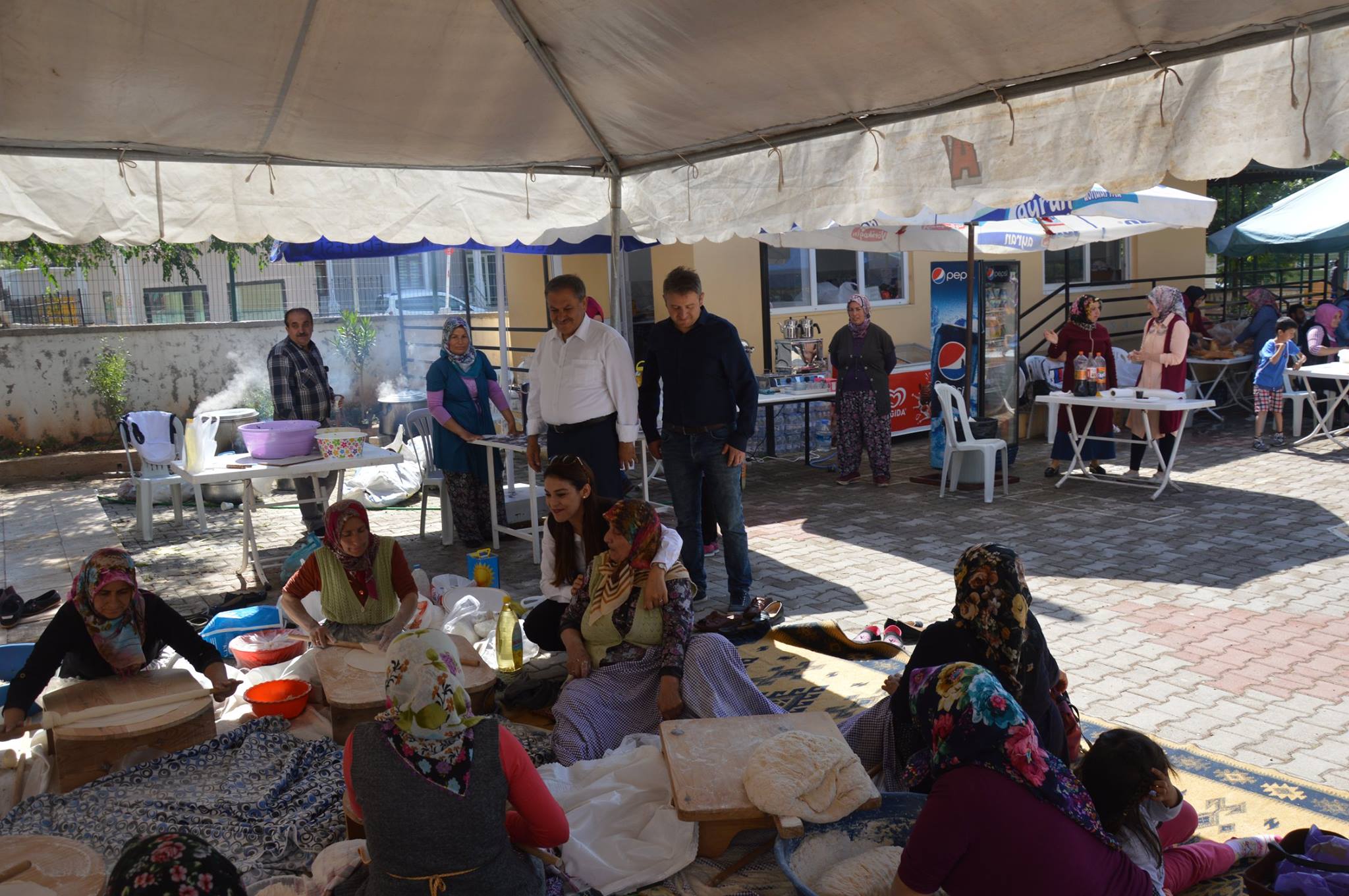 Kermes şenliğe dönüştü