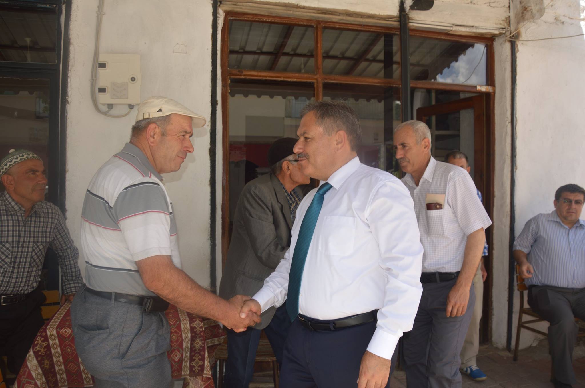 Başkandan bayram ziyaretleri