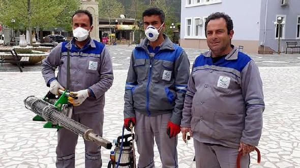 Gündoğmuş'ta yazlık ilaçlama