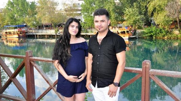 Muhtar, hamile kadını rehin aldı