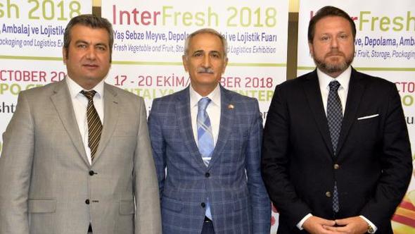 Türkiye’nin en büyük yaş sebze meyve fuarı Antalya’da