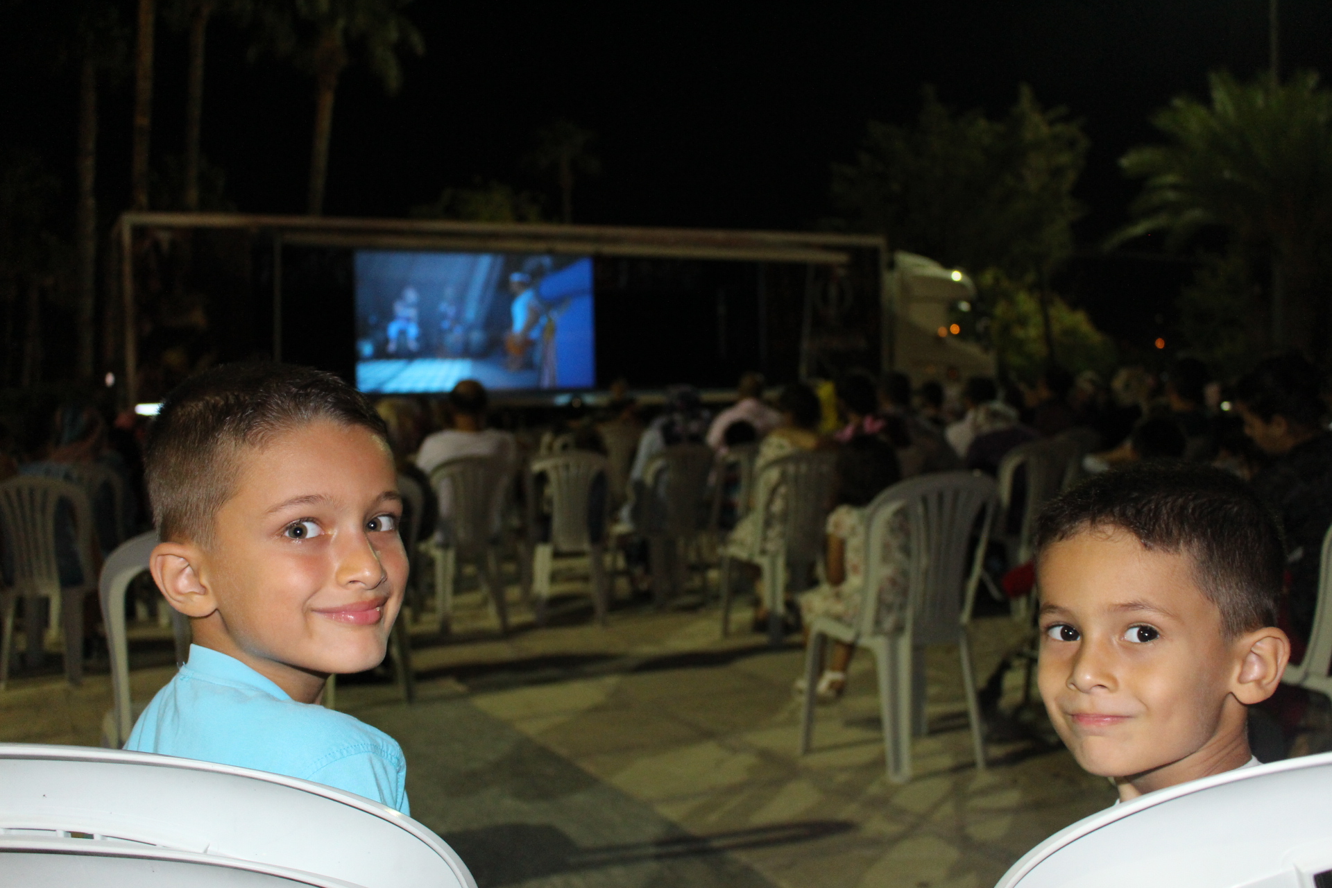 Gündoğmuş’ta sinema keyfi