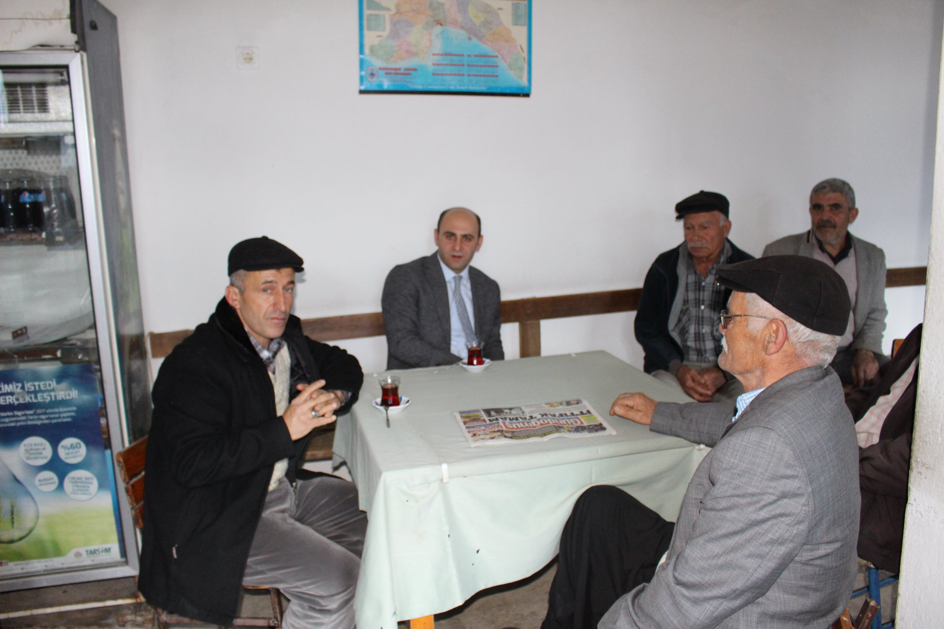 Köprülü’de vatandaşlarla buluştu
