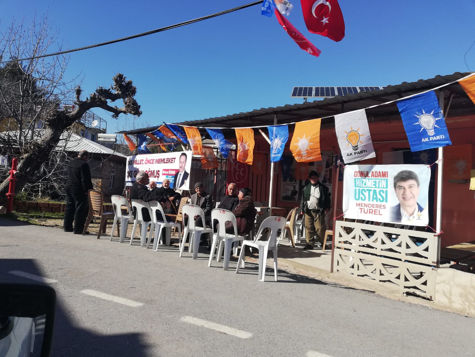 ‘Burası seçim ofisi olur mu?’