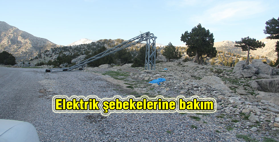 Elektrik şebekelerine bakım
