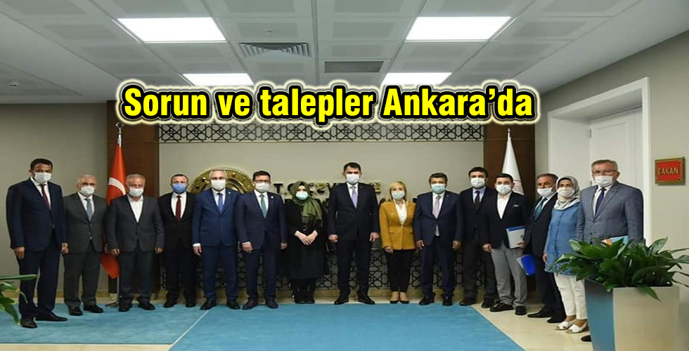 Sorun ve talepler Ankara’da