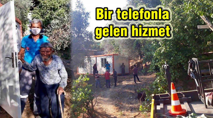 Bir telefonla gelen hizmet