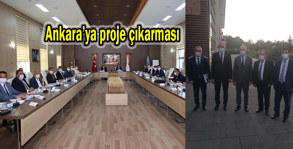 Ankara’ya proje çıkarması