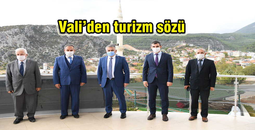 Vali’den turizm sözü