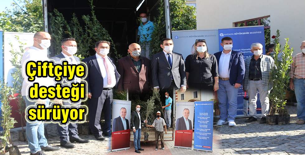 Çiftçiye desteği sürüyor