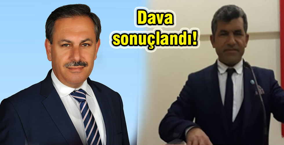 Dava sonuçlandı!