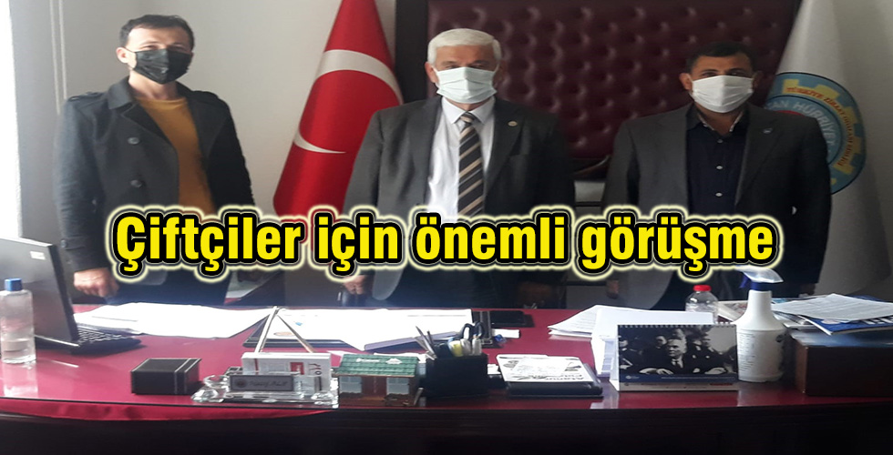 Çiftçiler için önemli görüşme