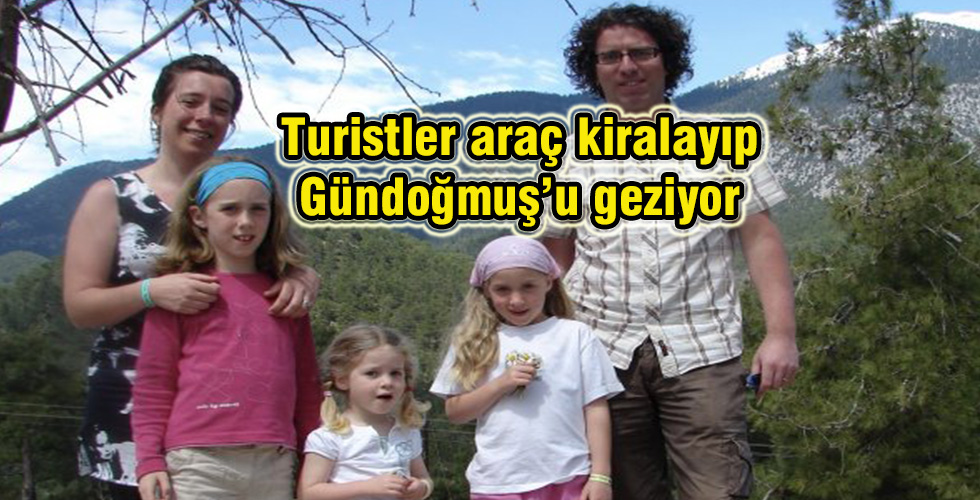 Gündoğmuş’u geziyorlar