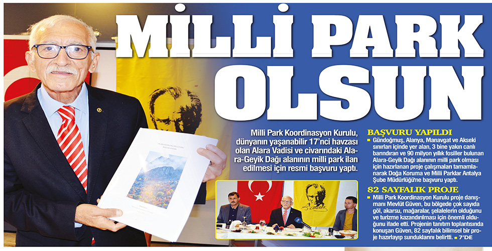 MİLLİ PARK OLSUN