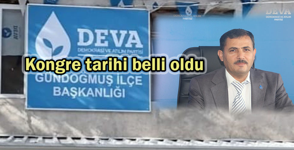 Kongre tarihi belli oldu