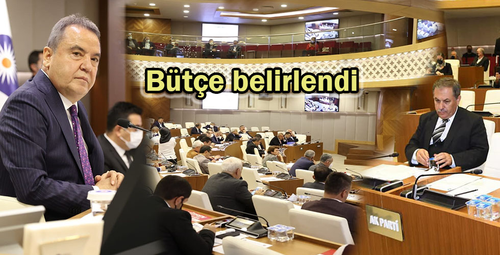 Bütçe belirlendi