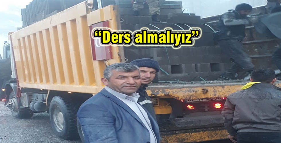 “Ders almalıyız”