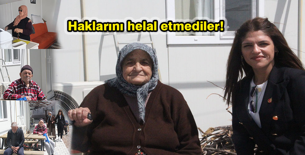 “Helal etmediler”