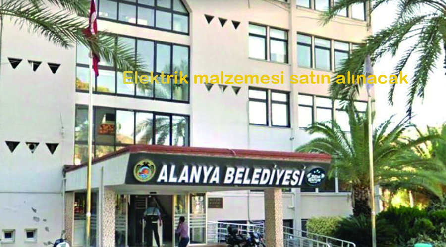 Elektrik malzemesi satın alınacak