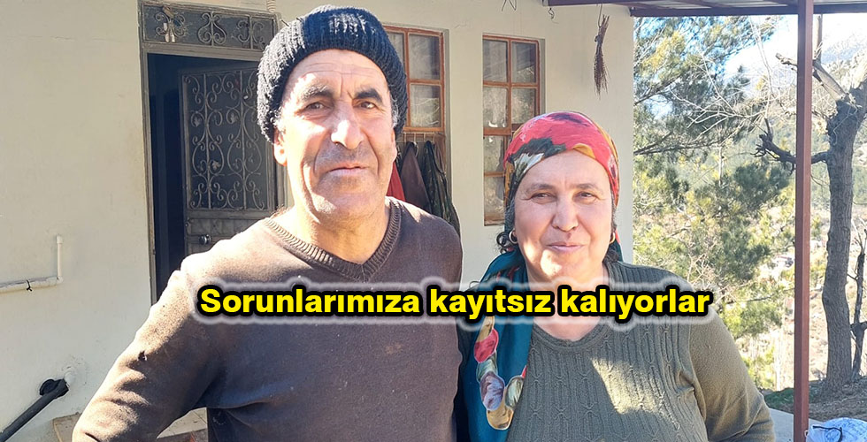 Sorunlarımıza kayıtsız kalıyorlar