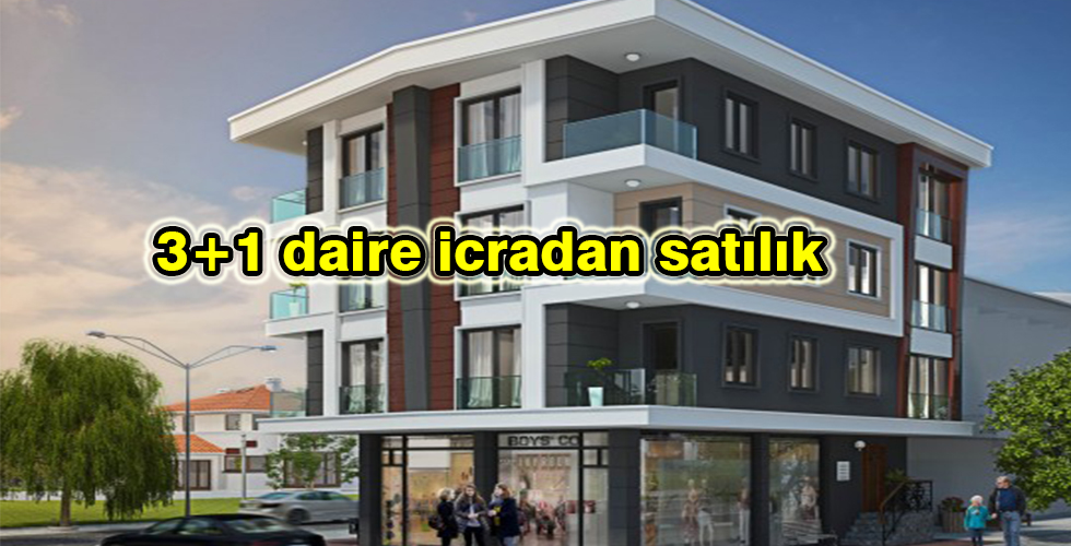 3+1 daire icradan satılık