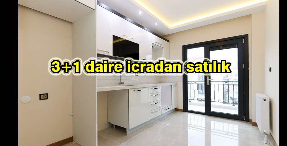 3+1 daire icradan satılık