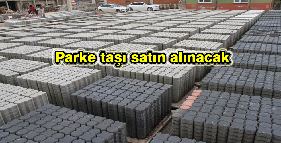 Parke taşı satın alınacak