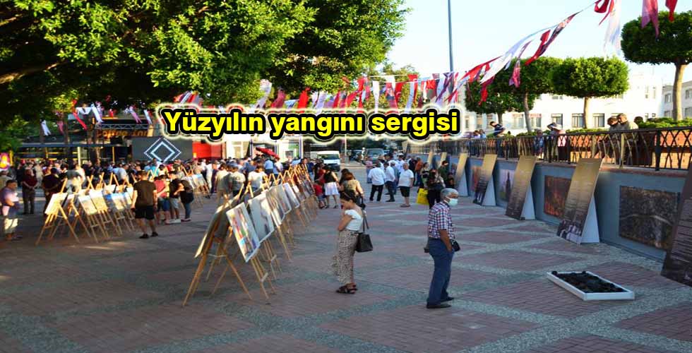 Yüzyılın yangını sergisi
