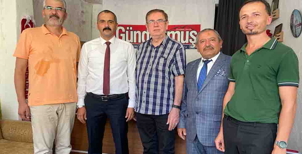 İlk ziyaret gazeteye