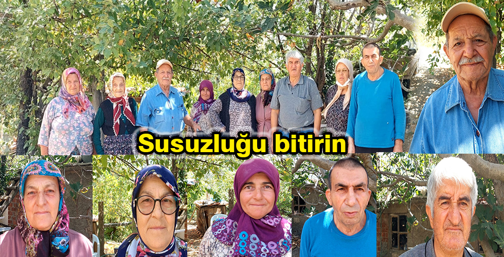 Susuzluğu bitirin
