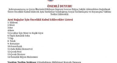 Kaymakamlıktan deprem açıklaması