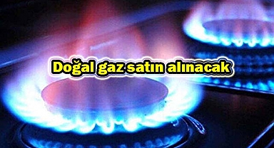Doğal gaz satın alınacak
