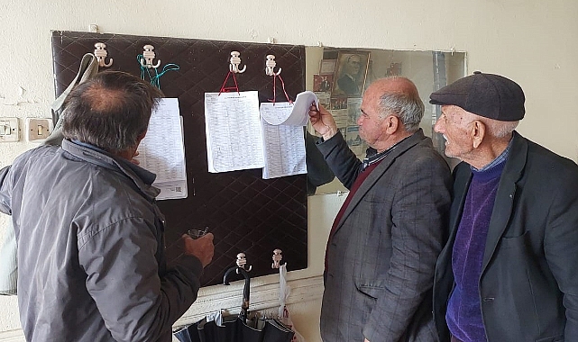 Seçmen listeleri askıya çıktı