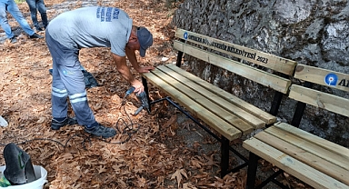 Büyükşehir’den Gündoğmuş’a piknik masası