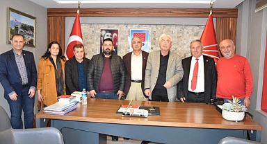 CHP’den İl Başkanlığı’na ziyaret