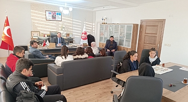 Liselilerden Müftülük ziyareti