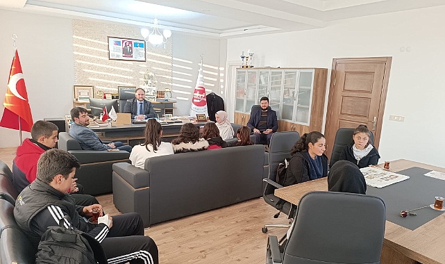 Liselilerden Müftülük ziyareti