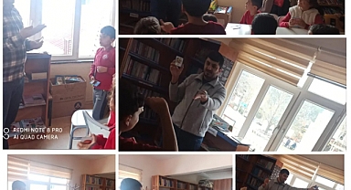 Kütüphanenin zengin kaynaklarıyla tanıştılar