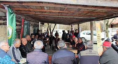 Orman köylüsüne yangın eğitimi