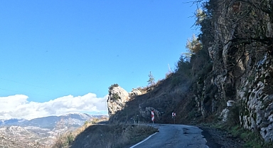 Sürücülerin yürekleri o yolda ağızlarına geliyor