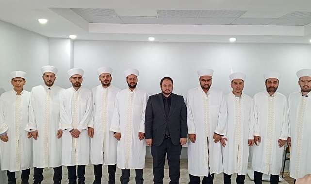 Din görevlileri için tören düzenlendi