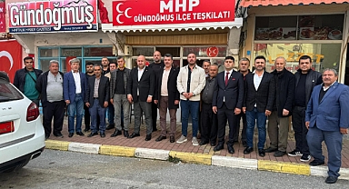 MHP’den Gündoğmuş ziyareti