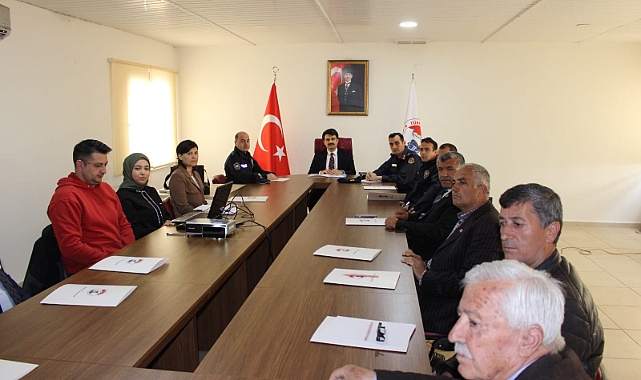 Seçim güvenlik toplantısı yapıldı