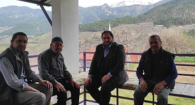 İlçe Müftüsü Ramazan ziyaretlerini gerçekleştirdi