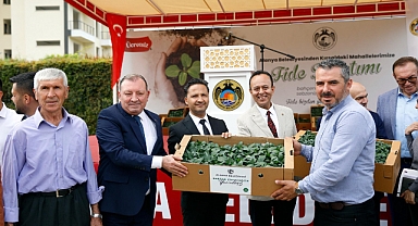 Sebze fidesi dağıtıldı