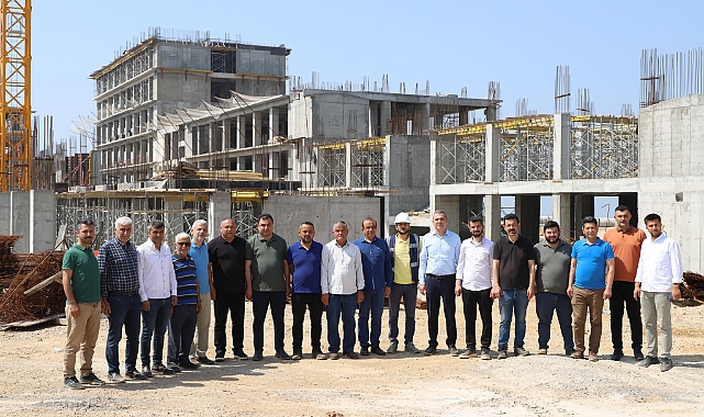 Alanya’nın yeni hastanesi yükseliyor